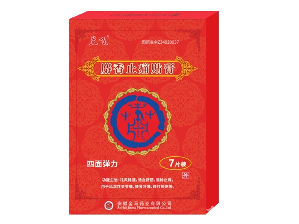 膏藥、麝香止痛貼膏