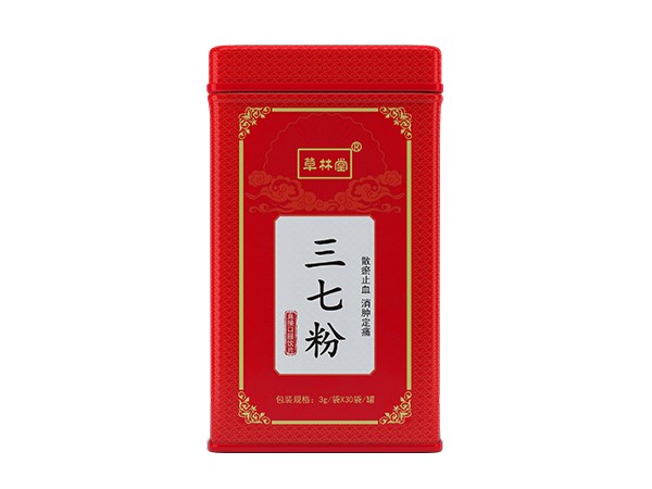 三七粉-鐵罐