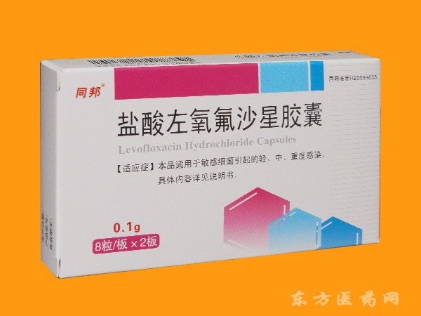 同邦——鹽酸左氧氟沙星膠囊