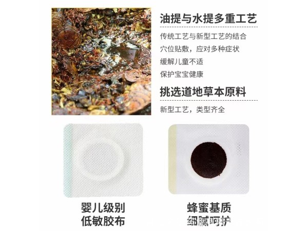 小兒貼批發(fā)嬰兒脹氣貼咽扁蜂蜜保健貼兒童保健 貼咳喘感 冒退熱貼